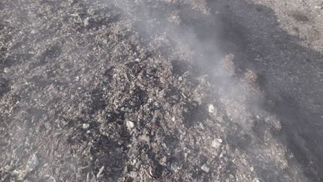 aerial drone stock footage of nairobi dandora dumpsite