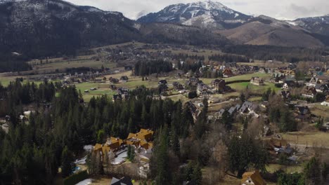 mountain village in the tatra mountains, poland