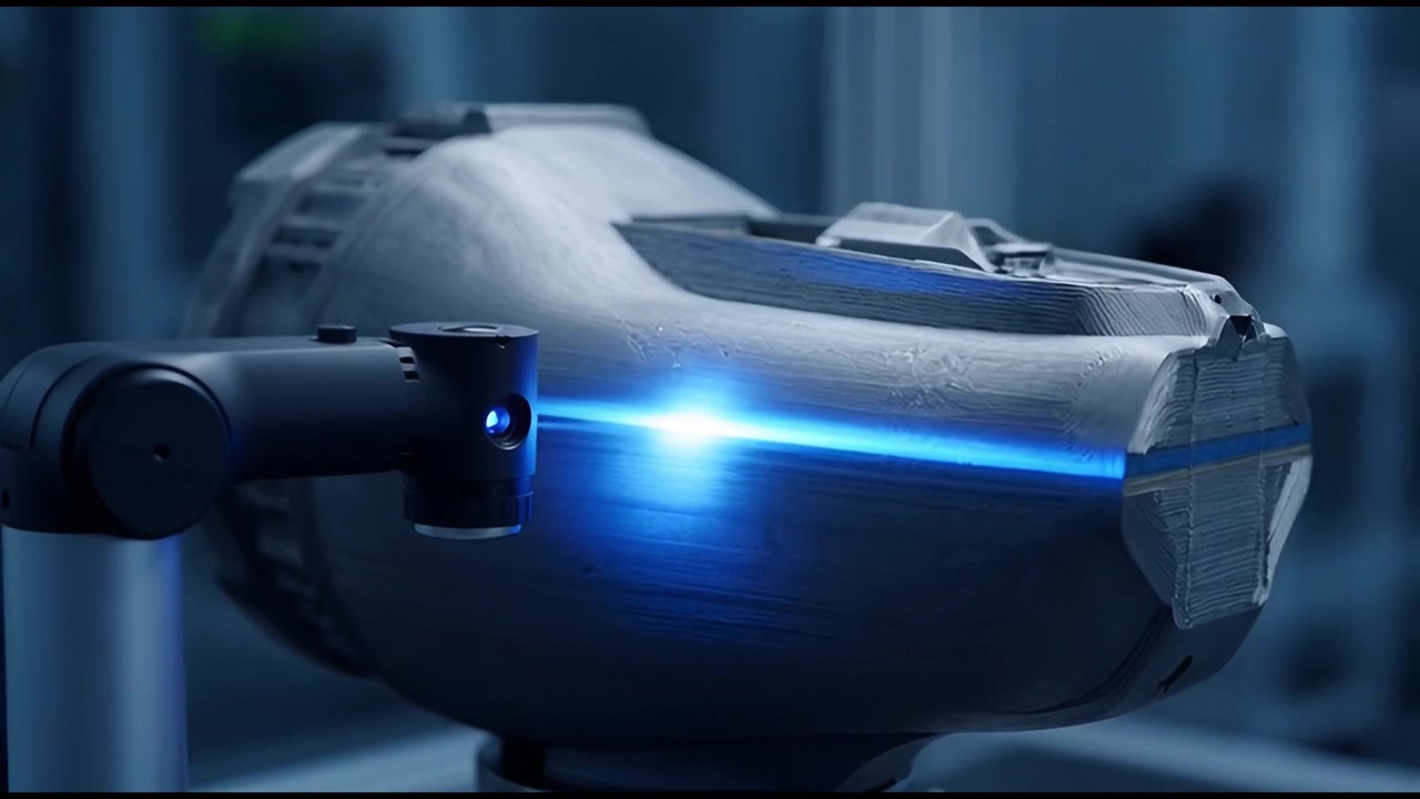 High-Precision Laser Scanning of a 3D Printed Industrial Part