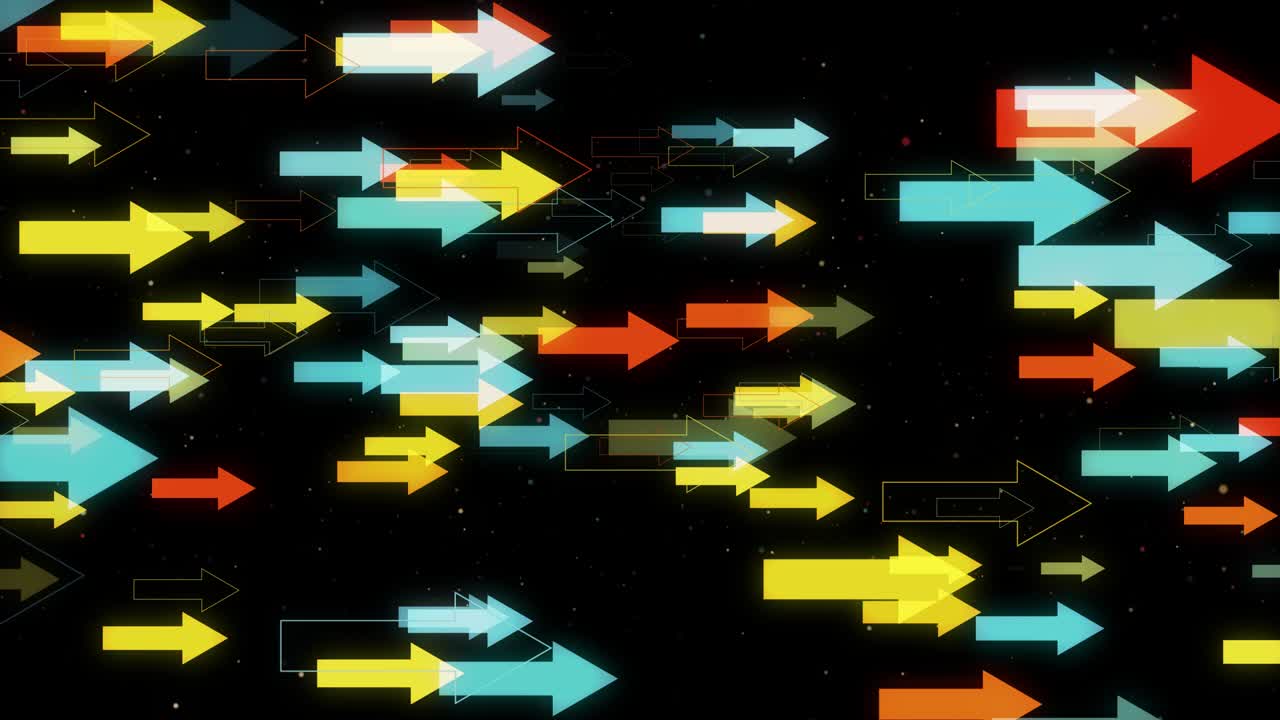 la flecha volando en el fondo 4k