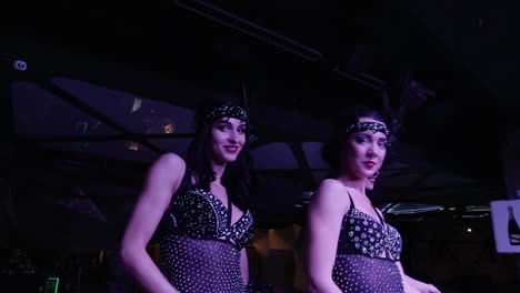 flapper dancers in a nightclub