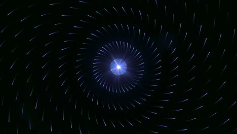 abstract spiral light pattern