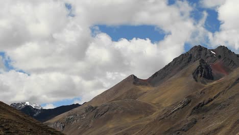 static shot of rocky peak