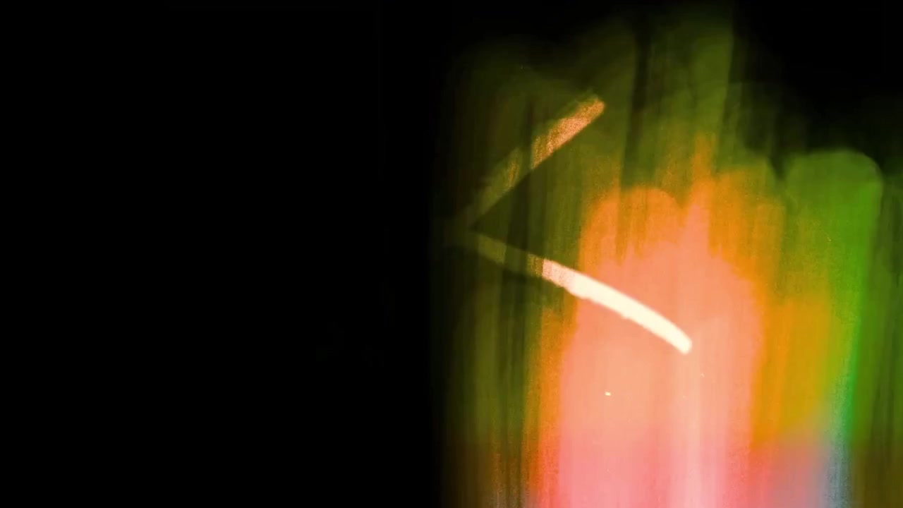 Rastros de Luz Abstratos e Transições com Desfoque de Movimento