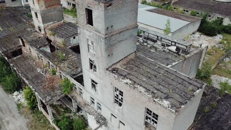 abandoned industrial building.