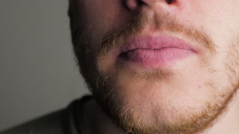 tongue-covering on a male tongue