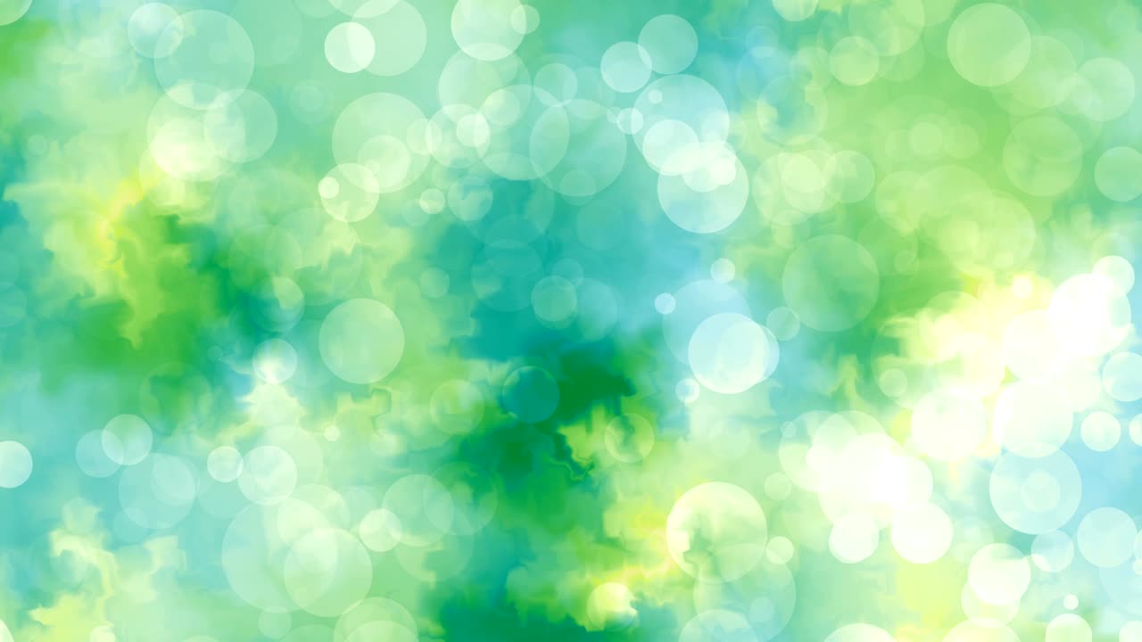 魔法の水の色 流れる