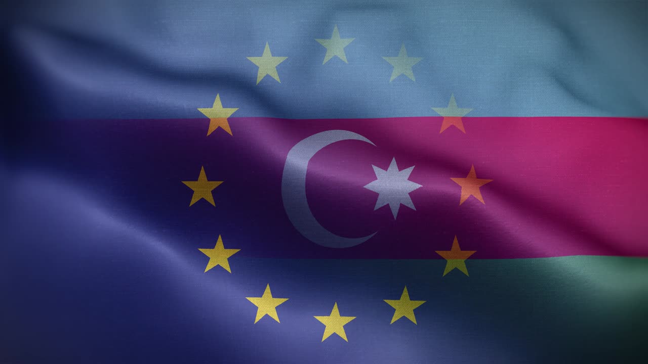 아제르바이잔 발 루프 배경 4k