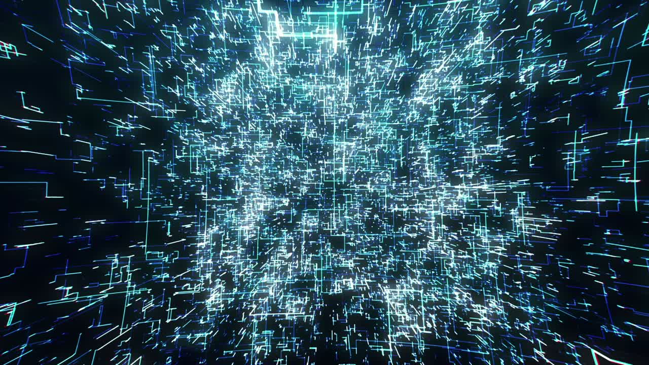 Abstrakt digitalt netværk