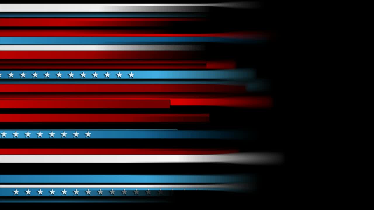 concepto corporativo bandera de los estados unidos abstracto fondo de movimiento