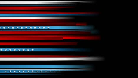 corporate concept usa flag abstract motion background