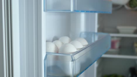 eggs in the refrigerator