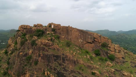 VELLORE-MOUNTAINS-WITH-its-unique-mix-of-Greenery-and-Rocky-tops-captured-with-Phantom-4-pro-4-K-drone-down-sampled-from-60-Fps-footage