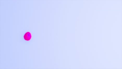 flujo de tinta rosa y azul abstracto