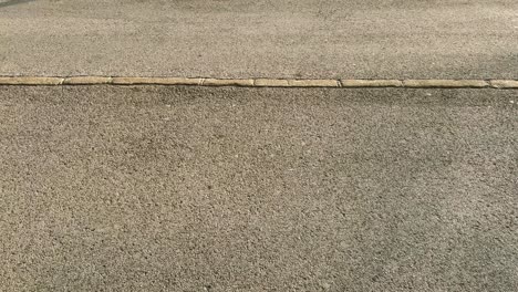 Shadow-of-a-bicycle-on-the-asphalt-lane