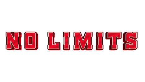 NO LIMITS text graphic