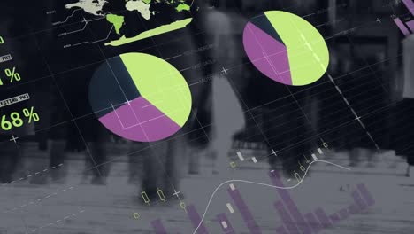 Animación-De-Estadísticas-Y-Procesamiento-De-Datos-Financieros-Sobre-Personas-Caminando-Por-Las-Calles-De-La-Ciudad