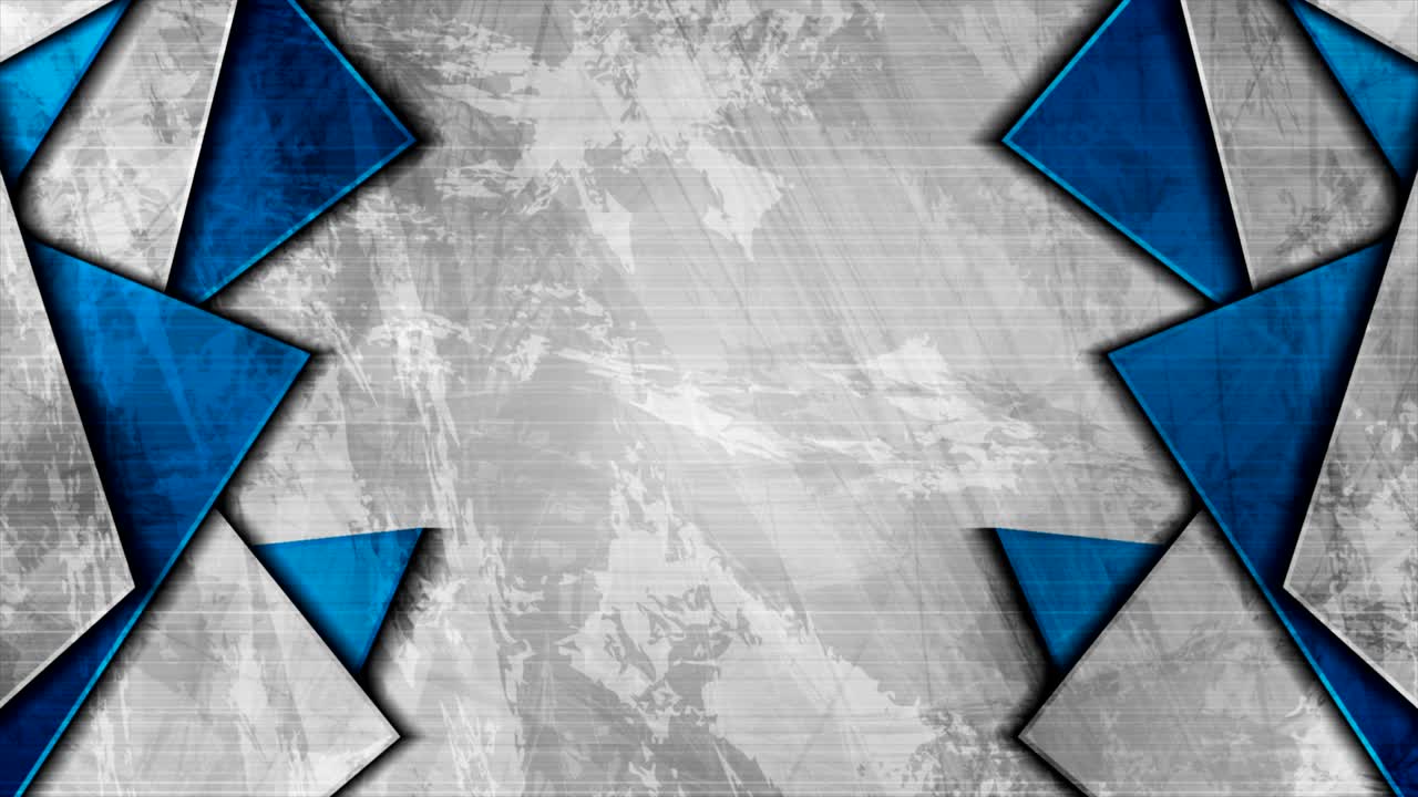 fondo de movimiento corporativo de tecnología abstracta grunge azul y gris