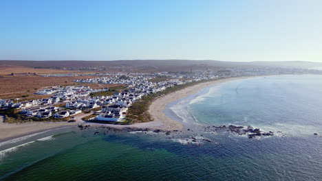 Pintoresco-Pueblo-Pesquero-Turístico-De-Paternoster,-Weskus