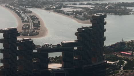 aerial view of a modern hotel in dubai