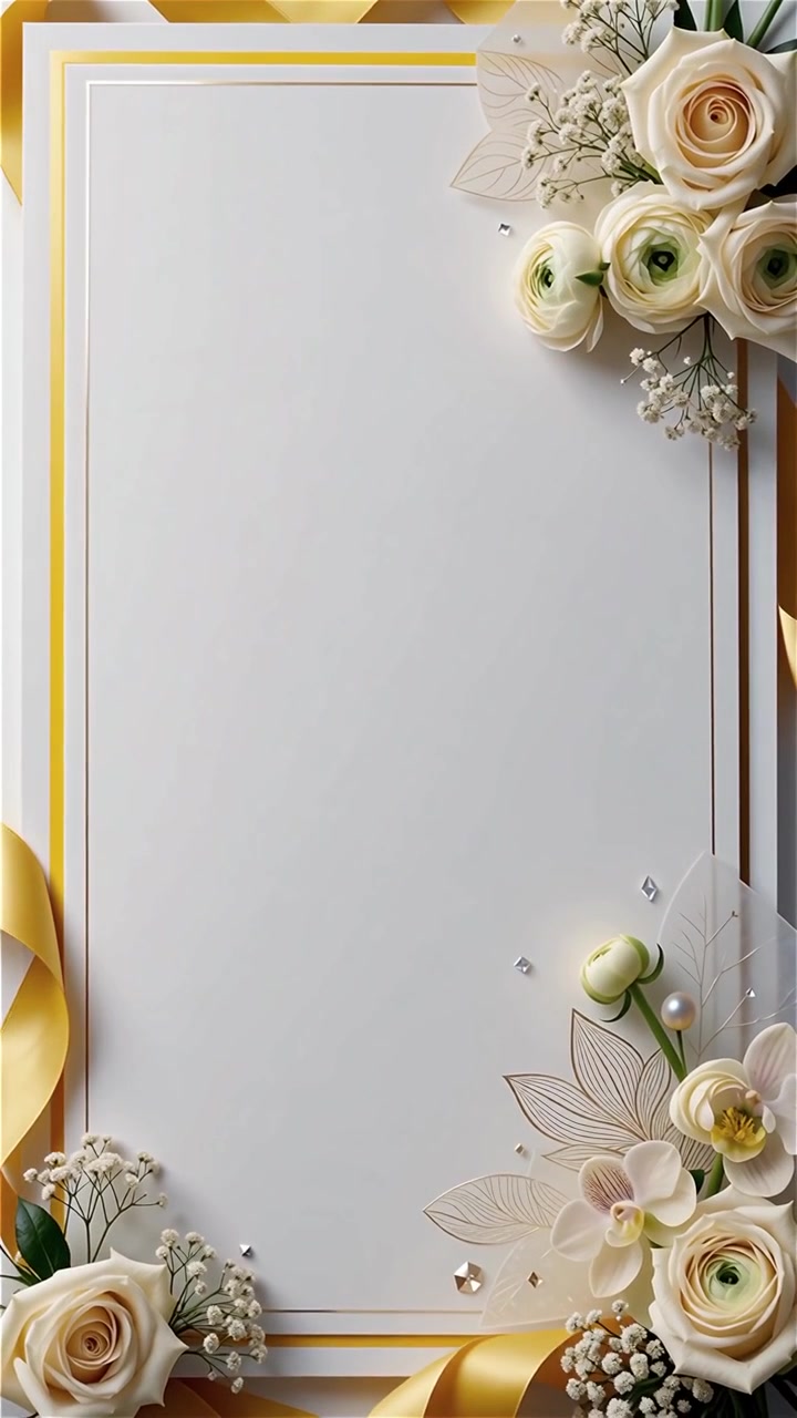 Minimalist Luxury Wedding Invitation Background