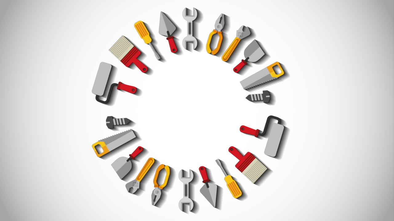 건설 산업의 도구