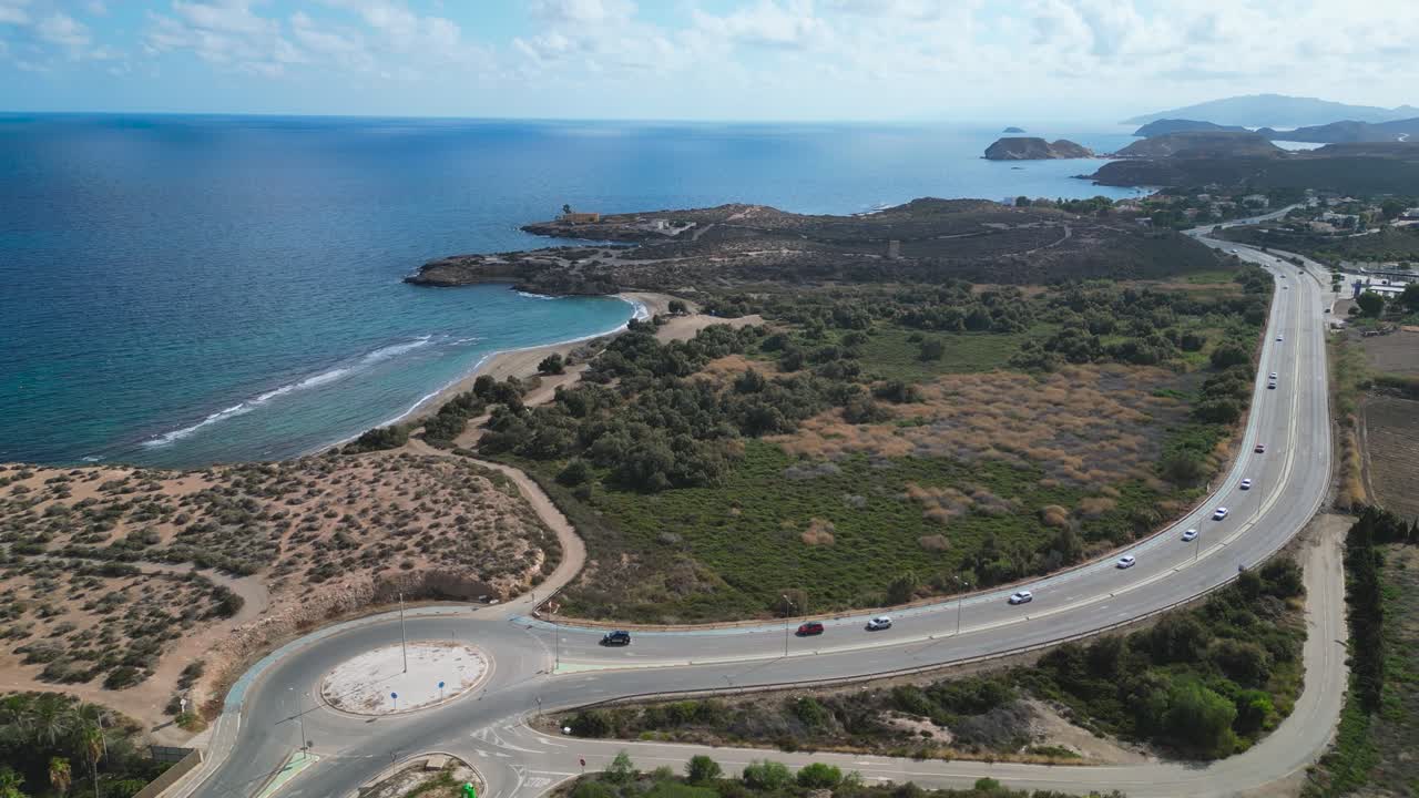 Transportation Route, Mediterranean Shoreline, Spanish Coastal Highway