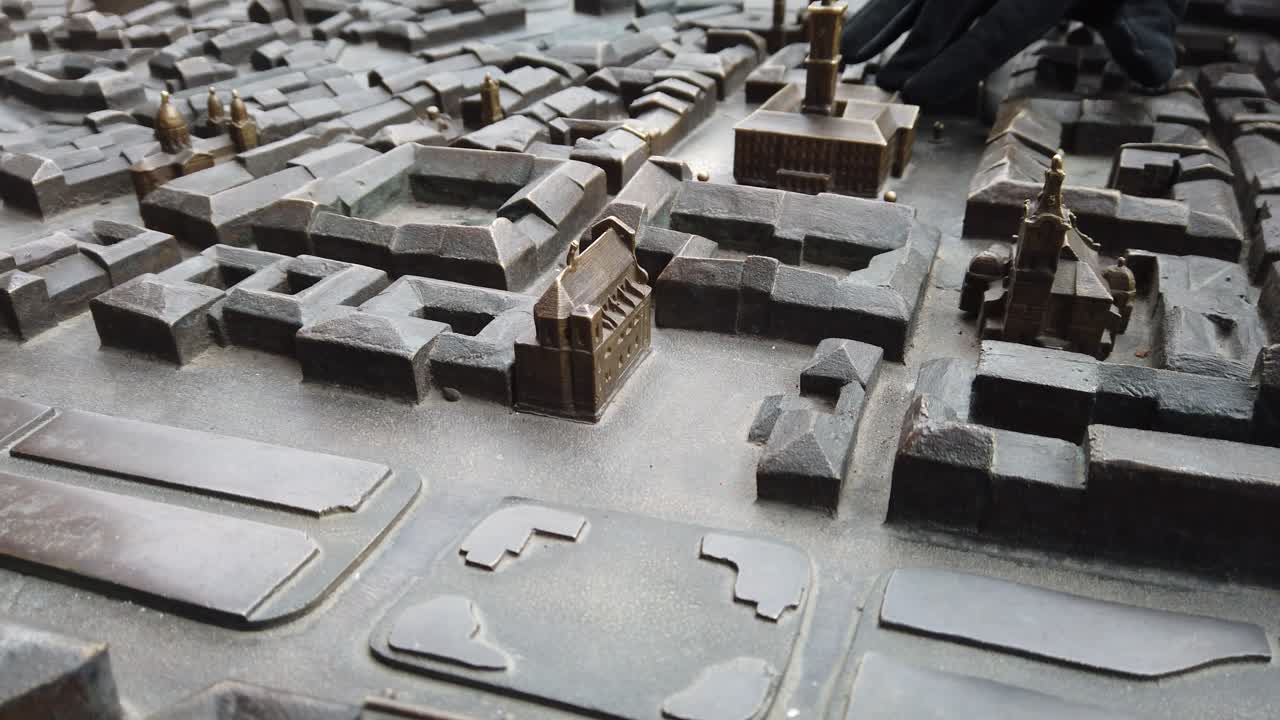 Metalbymodel. 3D-model