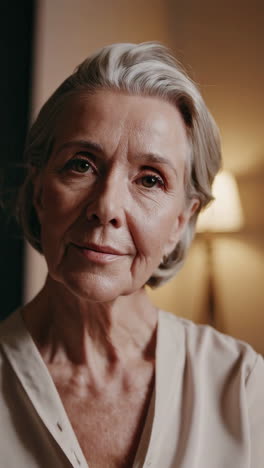 close-up portraits of an elderly woman
