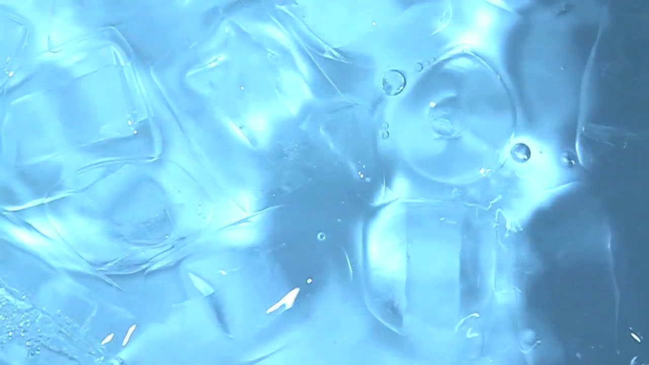 アイス キューブを示唆する抽象的な冷凍パターン 1