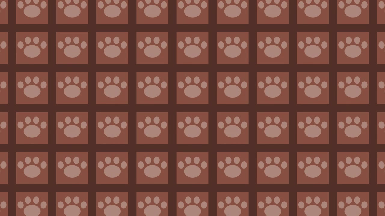 Modello di impronta della zampa del cane