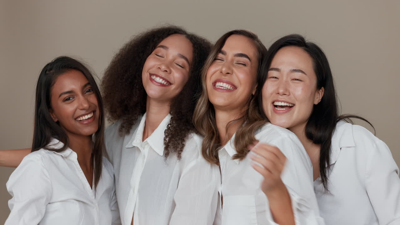 여성, 춤과 아름다움과 그룹 다양성