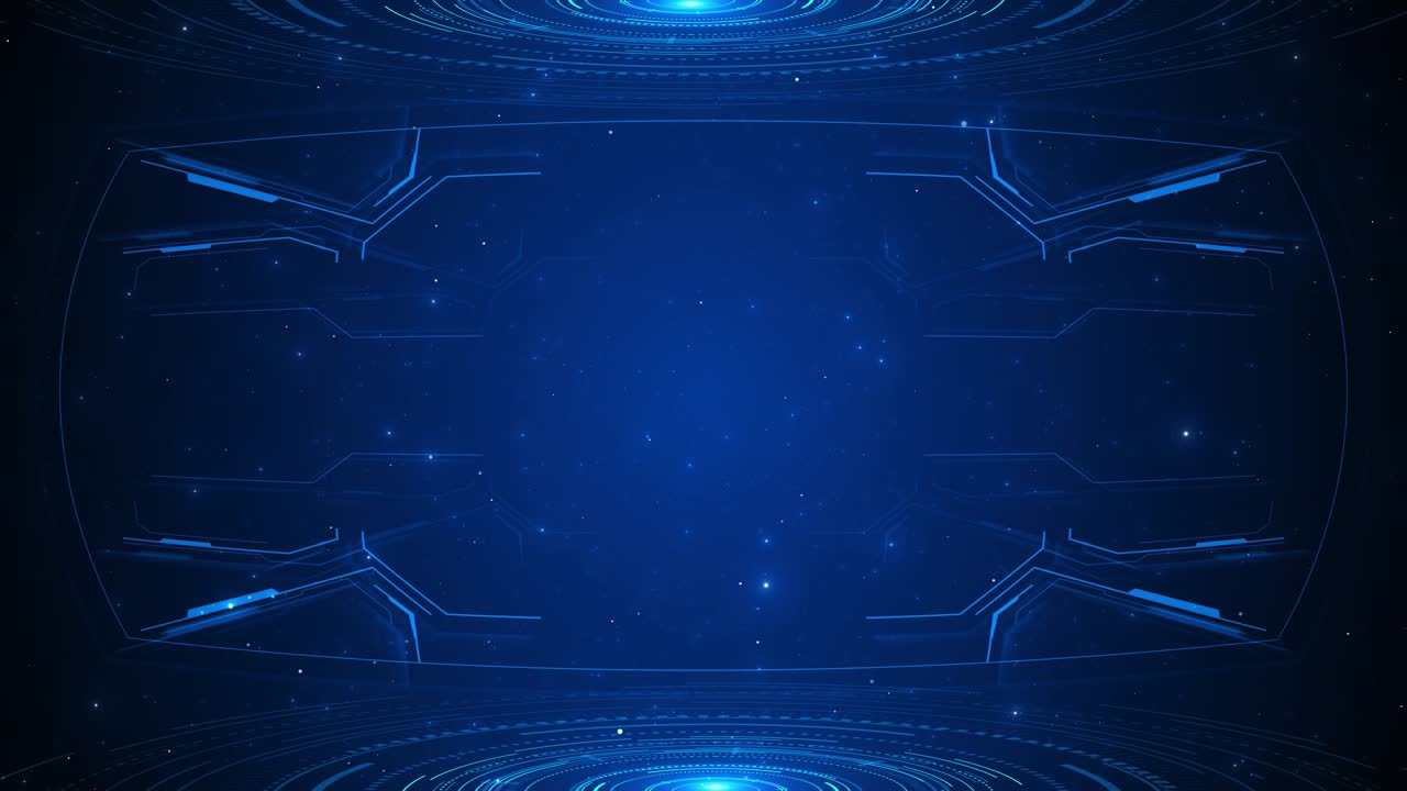 Futuristic border hud ui gui biometric glitch hud style hologram video frame distorted screen in