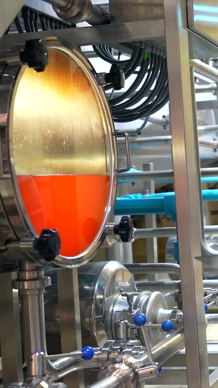 Industrial Equipment and Factory Worker