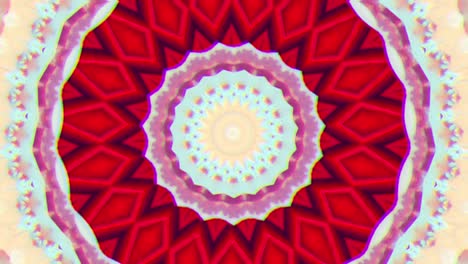 el fondo abstracto de 4k, el bucle de fantasía en movimiento dinámico, el caleidoscopio.