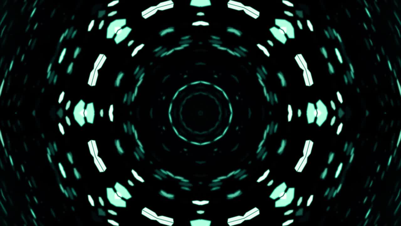 partículas hexagonales cuadrícula médica patrón hexagonal tecnología de fondo bucle