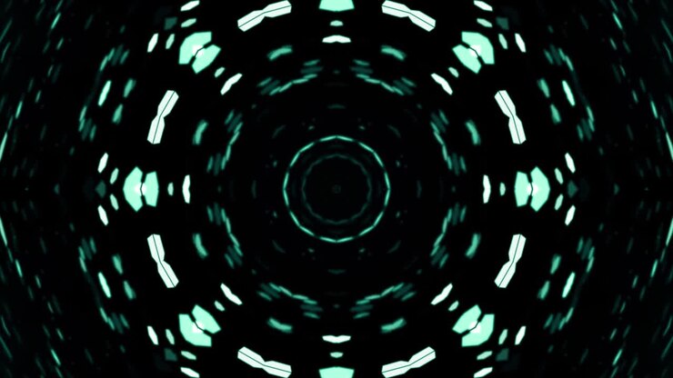 Partículas hex, grade médica, padrão hexagonal, fundo de tecnologia em loop.