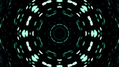 partículas hexagonales cuadrícula médica patrón hexagonal tecnología de fondo bucle