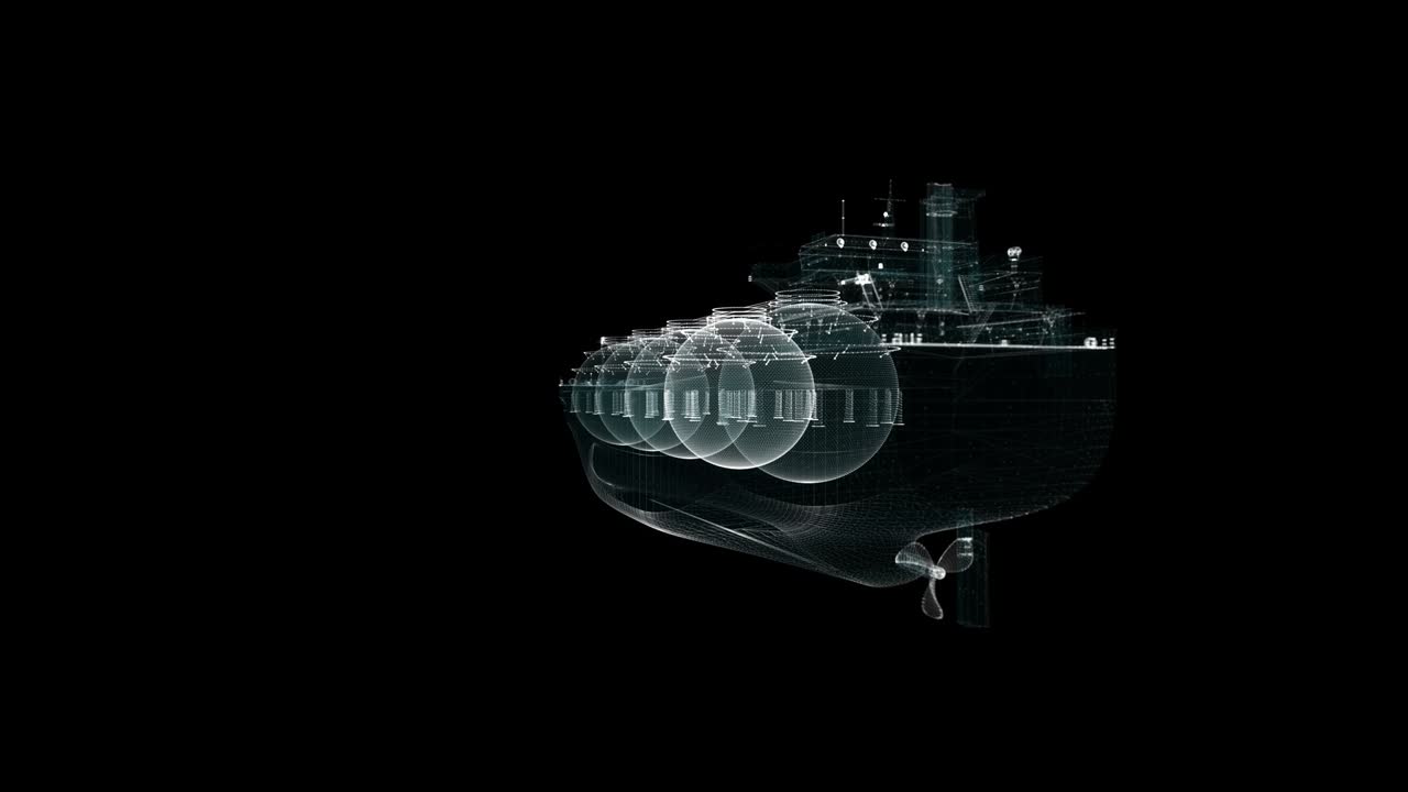 홀로그램 커 - 교통, 에너지 및 기술 개념