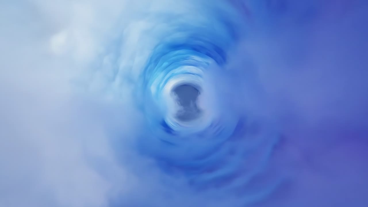 Abstract Vortex of Clouds