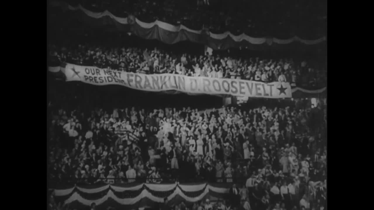 1945년 미국 대통령 프랭클린 루즈벨트의 삶의 장면 1