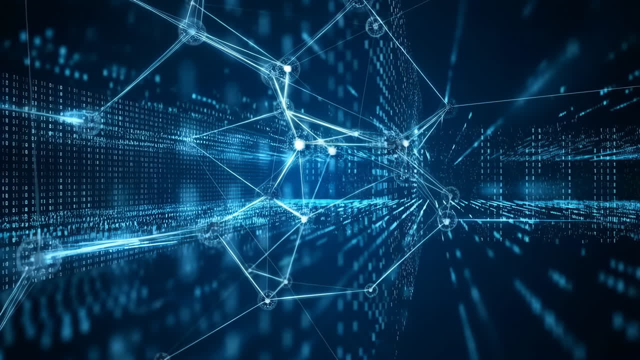 Abstract Digital Network and Data Flow