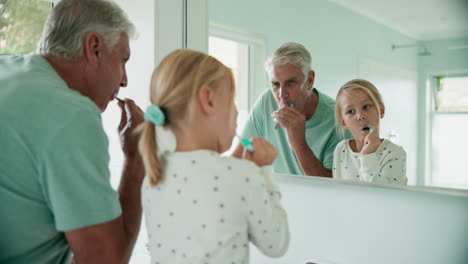 Grandfather,-grandchild-and-brushing-teeth