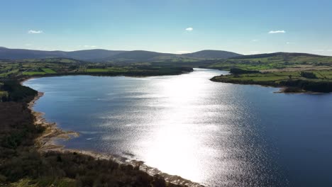 blessington lakes, wicklow, ireland, march 2022