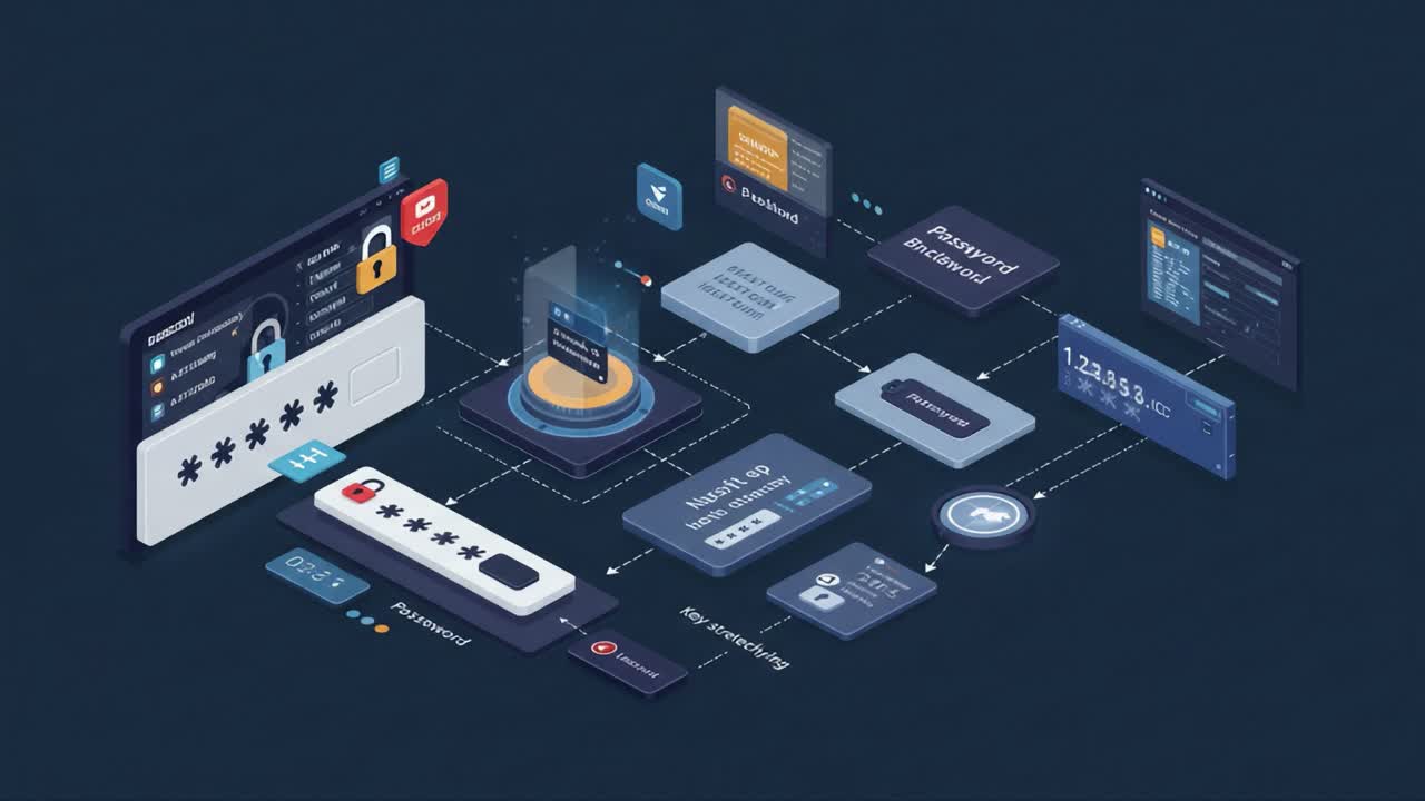 An Overview of Digital Security Processes Featuring Password Management, Encryption, and Multi-Factor Authentication in a Modern Cybersecurity Framework