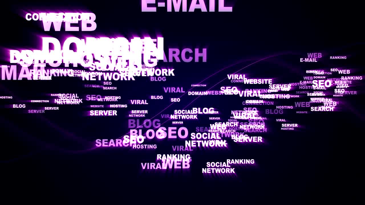 Internet Keywords Animation, Rendering, Background, Loop