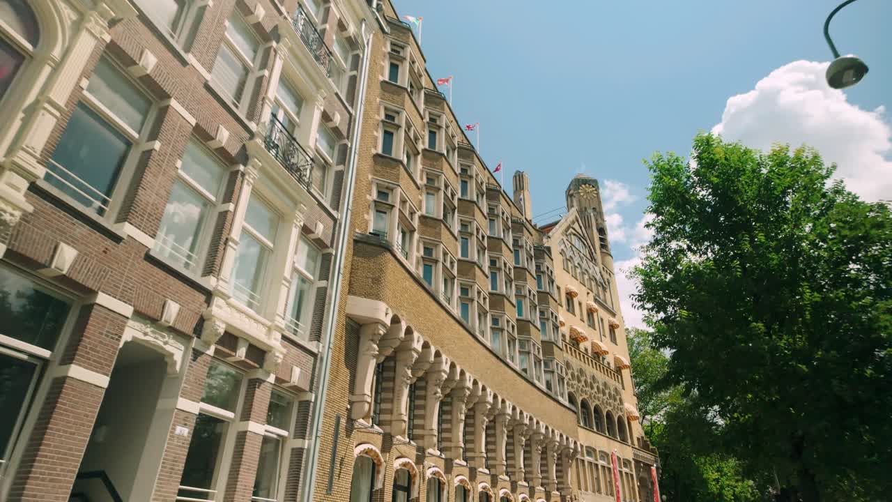 Historic Architecture and Cityscape of Amsterdam
