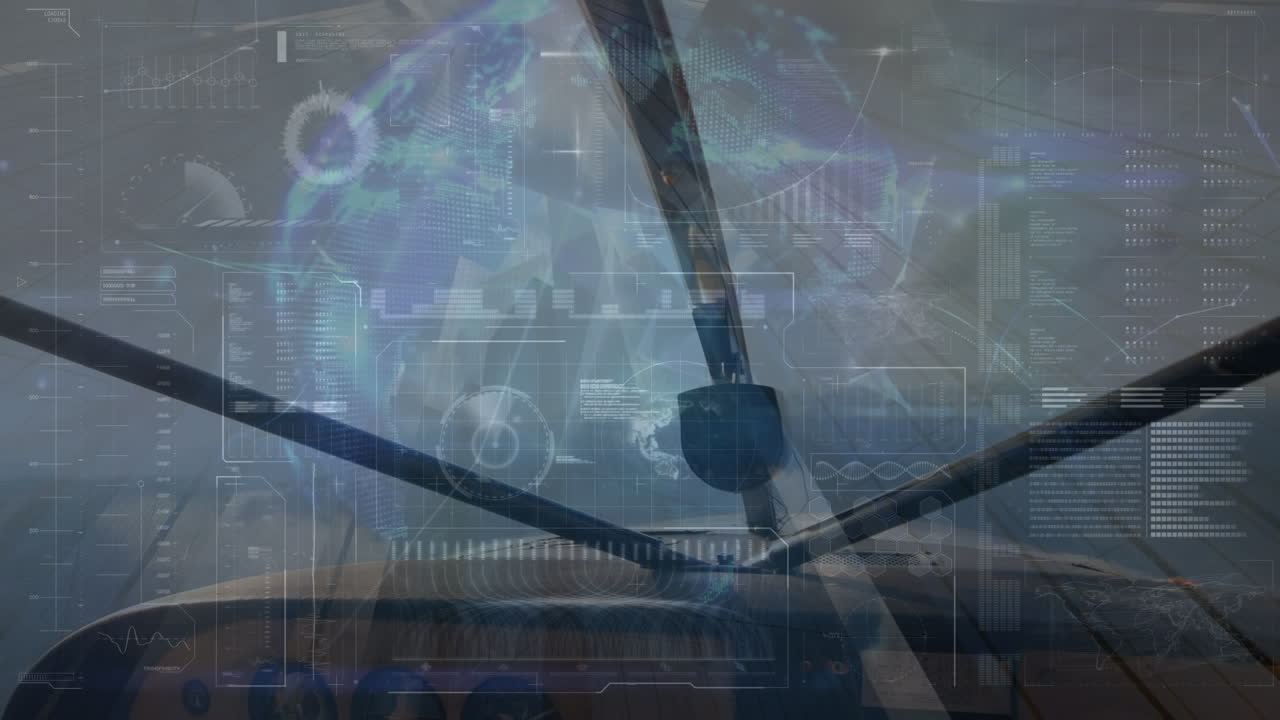 다양한 데이터의 애니메이션, 평면 위의 그래프