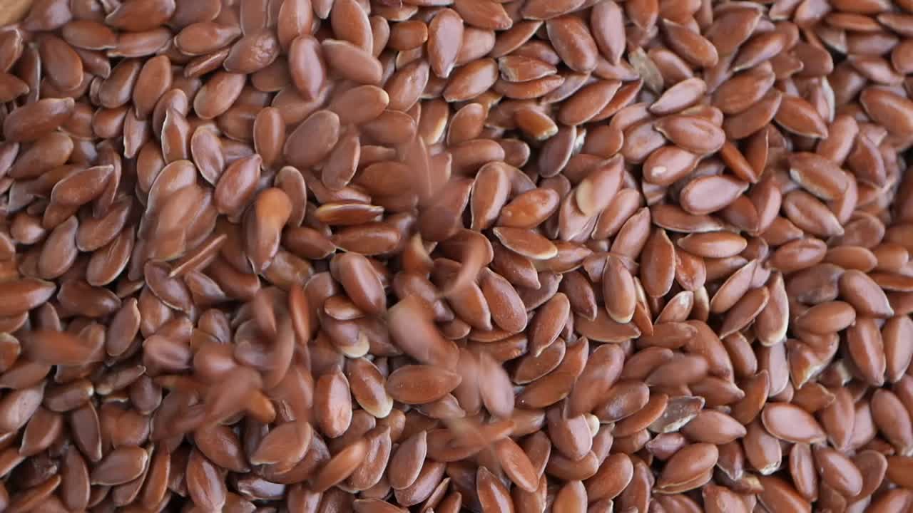Flaxseeds Background