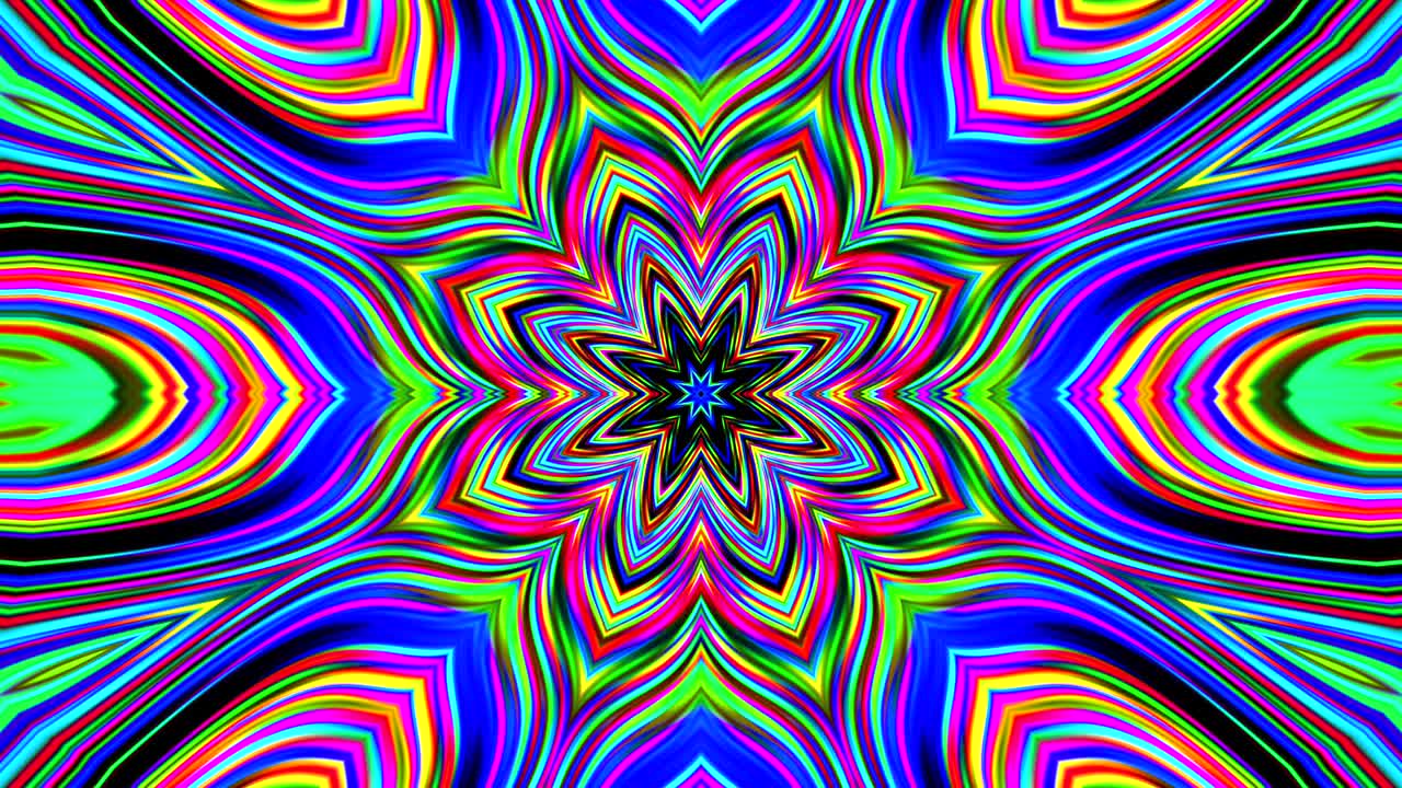 Multi-colored neon nostalgic trendy iridescent pattern background